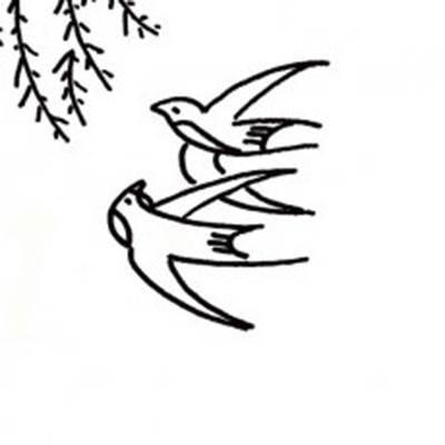 柳树简笔画图片大全 柳树简笔画图片大全大图简单