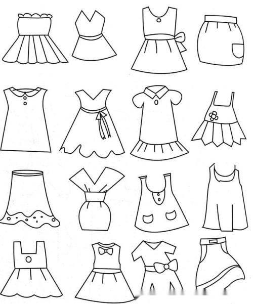 上衣简笔画 上衣简笔画儿童