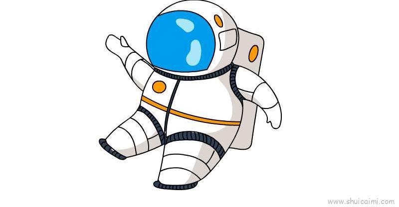 太空畅想儿童画怎么画 太空畅想简笔画图片