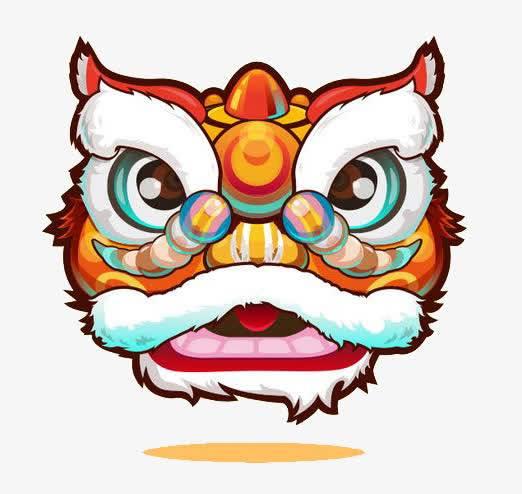 舞狮简笔画 舞狮简笔画彩色