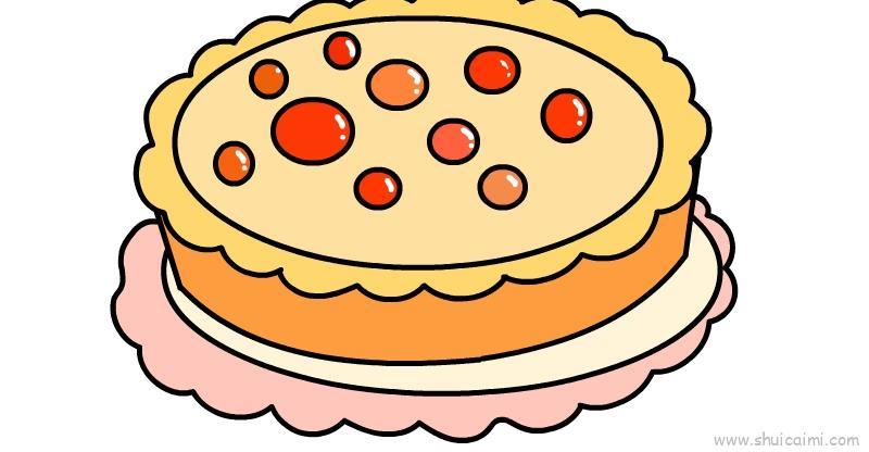 苹果派儿童画怎么画 苹果派简笔画图片大全