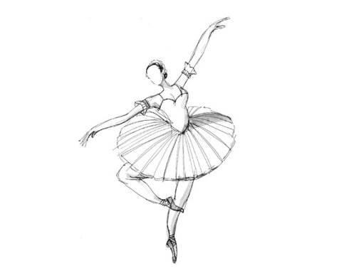 舞蹈简笔画图片大全 舞蹈简笔画图片大全舞姿黑色