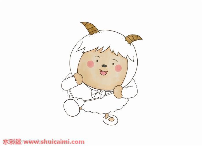 暖羊羊怎么画 暖羊羊简笔画简单好看