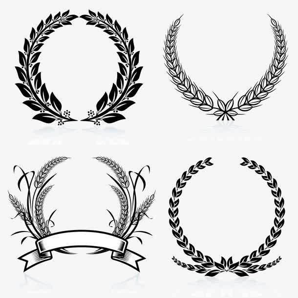 麦穗怎么画 麦穗边框图案大全