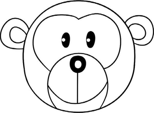 圆脸的猴子的简笔画怎么画 圆脸的猴子简笔画简单又好看