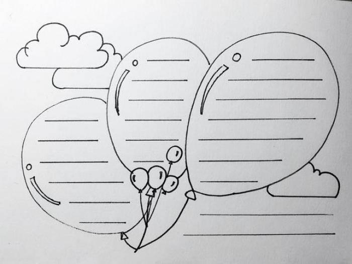 手抄报简笔画 手抄报简笔画大全图片