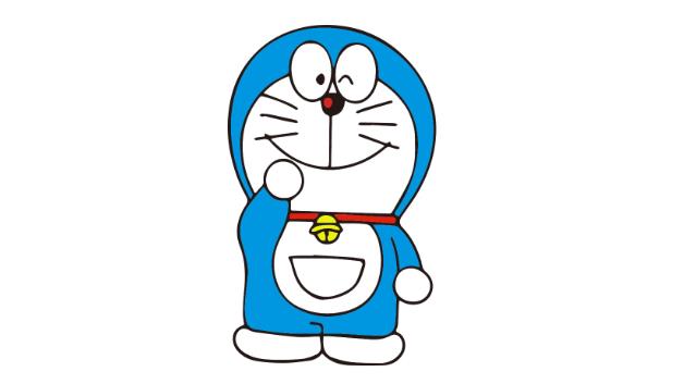 叮当猫简笔画怎么画 叮当猫简笔画图片大全