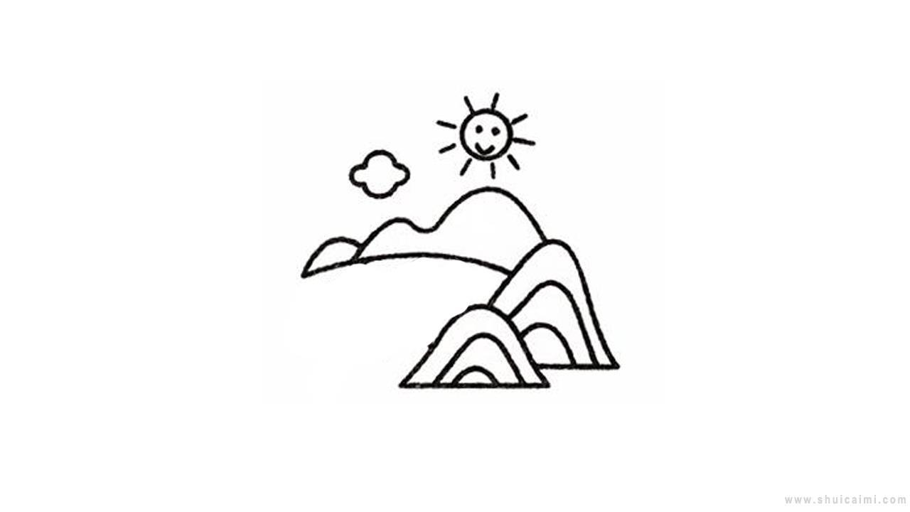 稻田简笔画怎么画 稻田简笔画顺序
