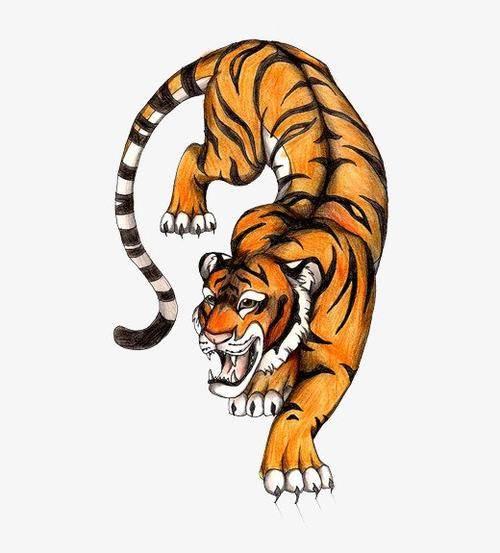 简笔画老虎 简笔画老虎怎么画