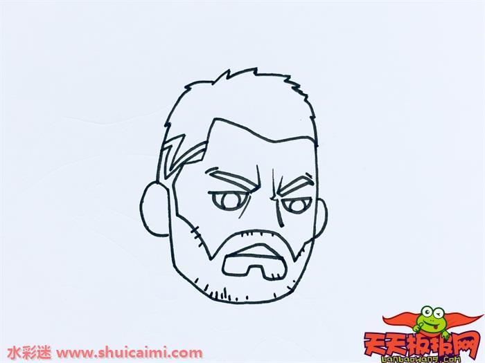 雷神q版怎么画 雷神q版简笔画简单易画彩色