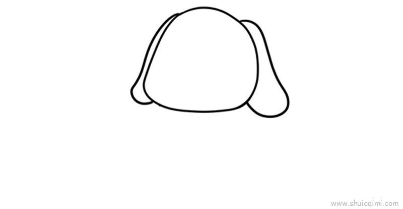 小狗儿童画怎么画 小狗简笔画图片
