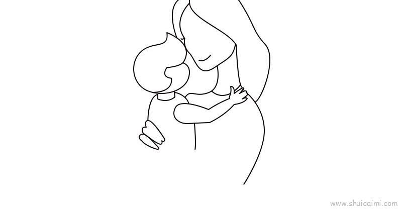 母亲节呢儿童画怎么画 母亲节呢简笔画图片大全