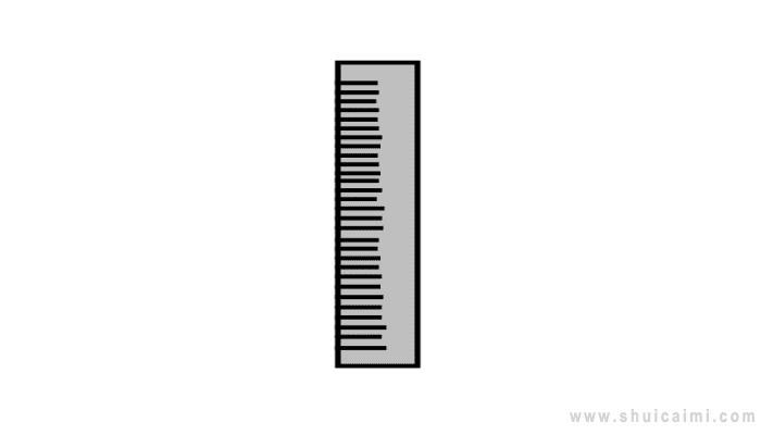 尺子简笔画怎么画 尺子简笔画简单