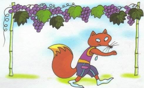 狐狸的夏天图片简笔画 彩色狐狸简笔画怎么画