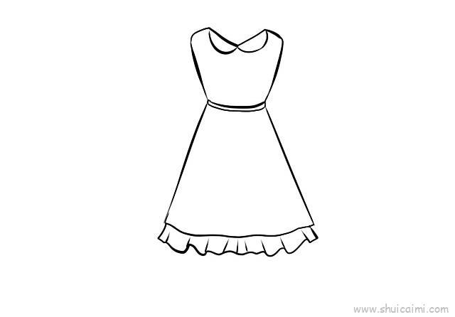 裙子儿童画怎么画 裙子简笔画画法