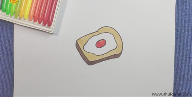 面包儿童简笔画怎么画 面包儿童画好看