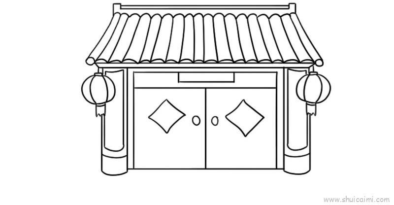 新年房子儿童画怎么画 新年房子简笔画画法