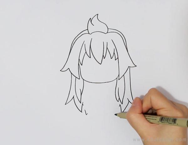 动漫人物简笔画怎么画 动漫人物简笔画画法