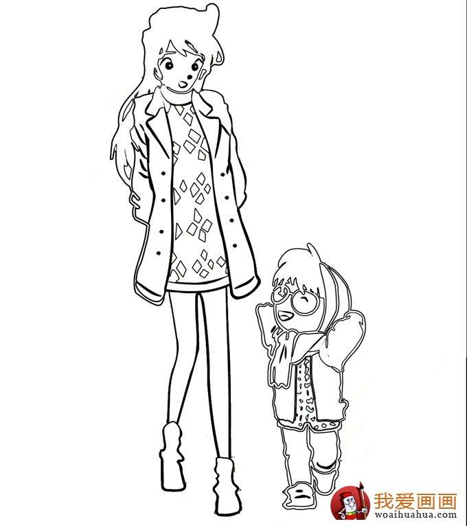 柯南图片卡通柯南,5副柯南漫画简笔画怎么画 柯南图片卡通柯南,5副柯南漫画简笔画简单
