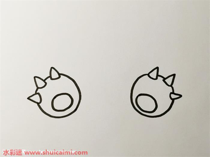 神奇宝贝卡比兽怎么画 神奇宝贝卡比兽简笔画简单易画