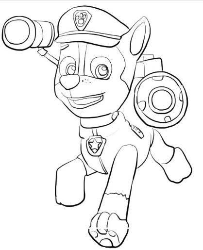 汪汪队简笔画 汪汪队简笔画幼儿