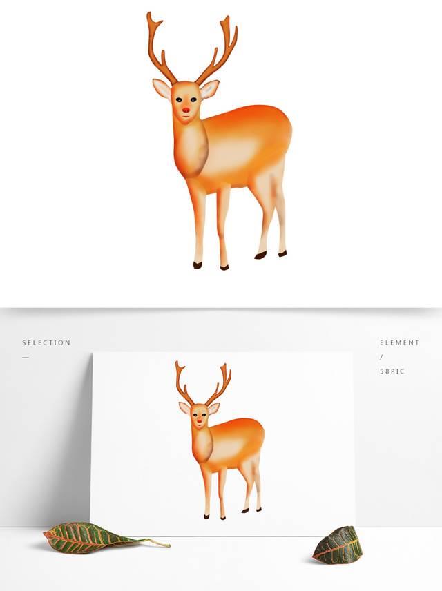 鹿的简笔画 鹿的简笔画图片大全