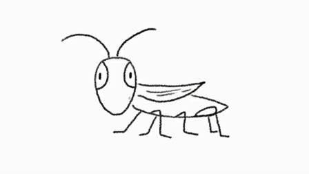 蚂蚱的简笔画图片大全 蚂蚱的简笔画图片大全可爱