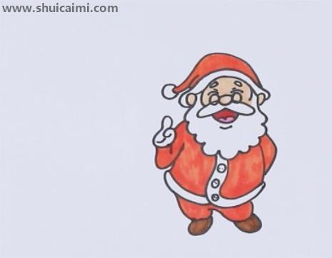 圣诞老人简笔画怎么画 圣诞老人简笔画图片