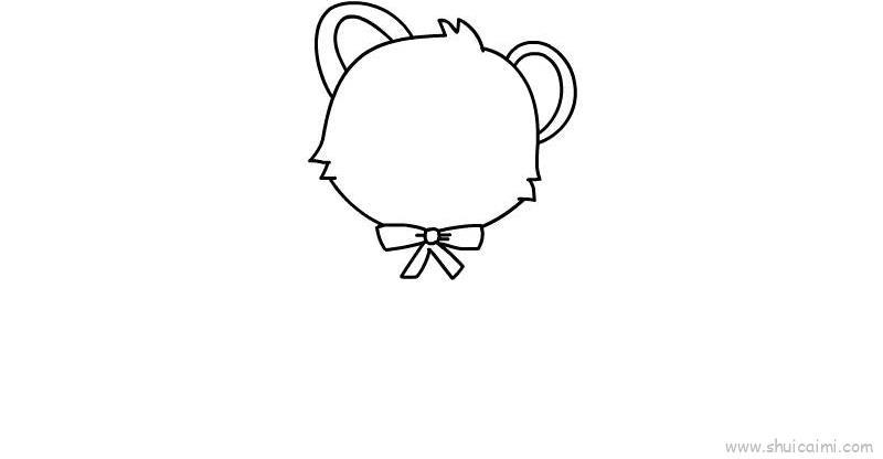 熊可爱儿童画怎么画 熊可爱简笔画步骤
