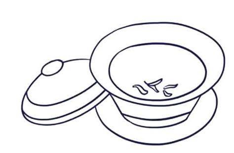 茶简笔画 茶杯简笔画