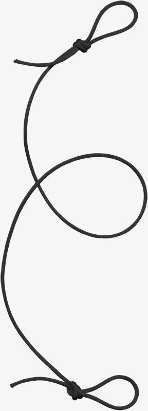 绳子简笔画 绳子简笔画彩色