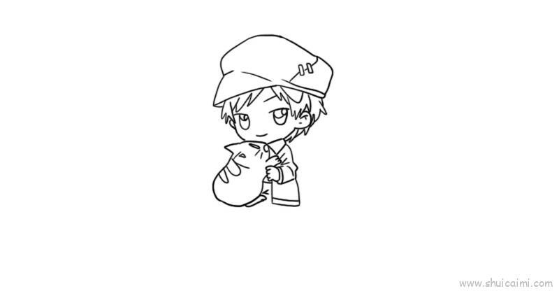 第五人格杰克儿童画怎么画 第五人格杰克简笔画简单又好看