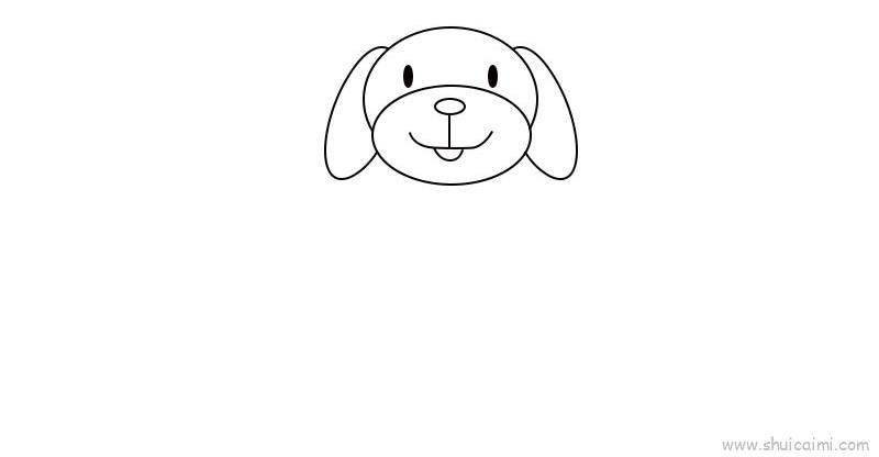 狗儿童画怎么画 狗简笔画好看