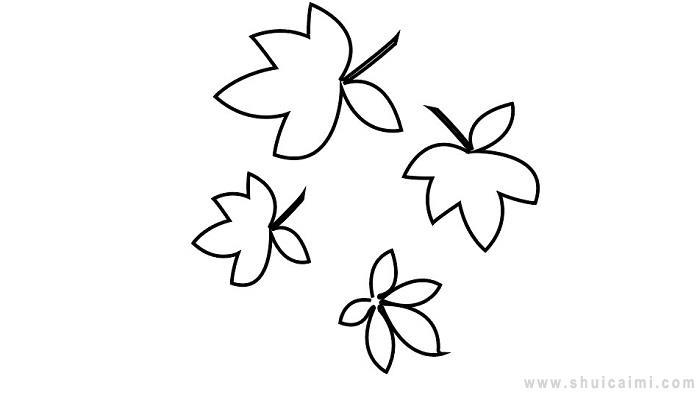 爬山虎简笔画怎么画 爬山虎简笔画画法