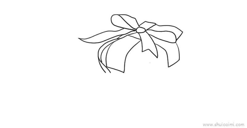 感恩节礼盒儿童画怎么画 感恩节礼盒简笔画图片大全