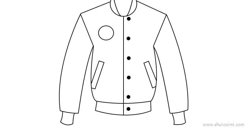 夹克衫儿童画怎么画 夹克衫简笔画简单又好看