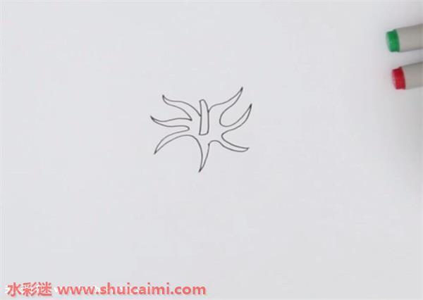 西红柿怎么画 西红柿简笔画步骤