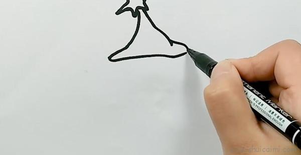 可爱小女巫儿童画怎么画 可爱小女巫简笔画好看