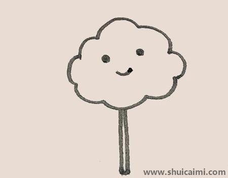 花式棉花糖儿童简笔画