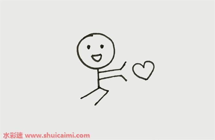 火柴人怎么画 火柴人简笔画简单易画