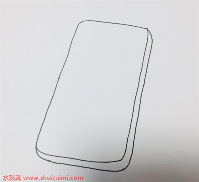 手机简笔画怎么画步骤