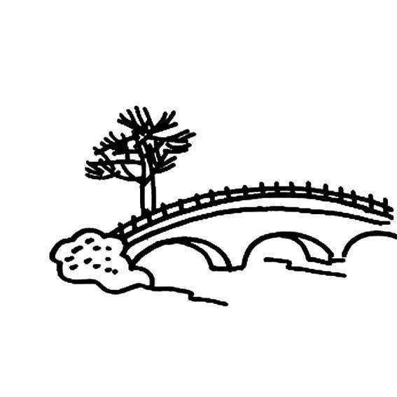 桥简笔画 桥简笔画儿童