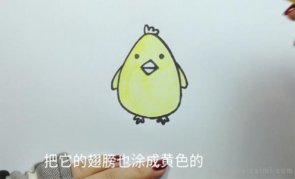 小鸡简笔画怎么画 小鸡简笔画好看