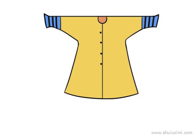 满族服饰儿童画怎么画 满族服饰简笔画图片大全