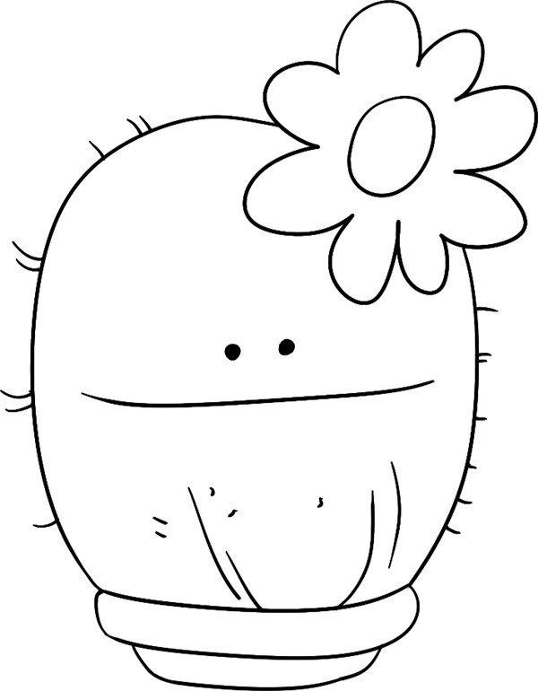 盆栽仙人掌简笔画怎么画 盆栽仙人掌简笔画简单