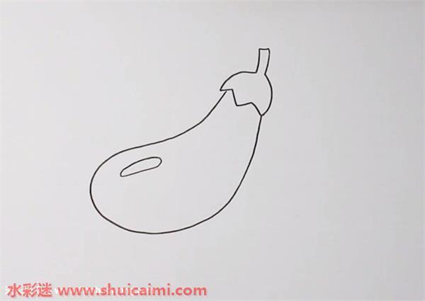 茄子怎么画 茄子简笔画漂亮彩色