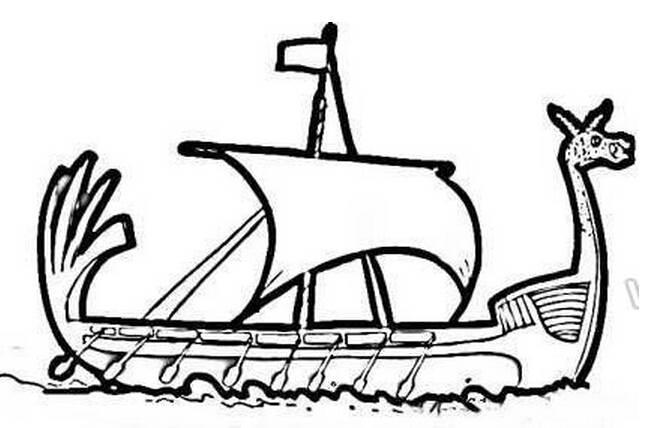 龙舟简笔画 龙舟简笔画怎么画