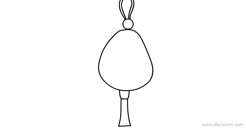 端午节好看的艾草香包简笔画教学