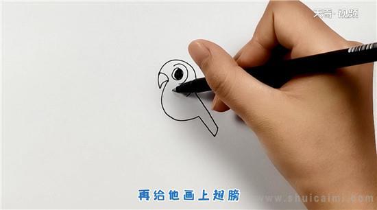 鸟简笔画怎么画 鸟简笔画图片