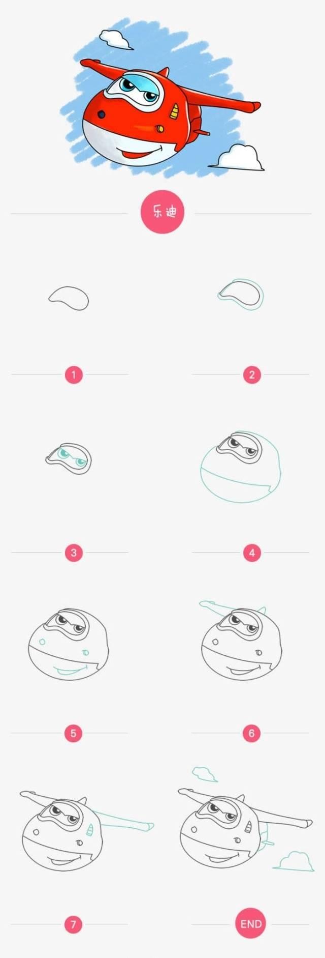 乐迪简笔画图片大全 乐迪简笔画图片大全涂色